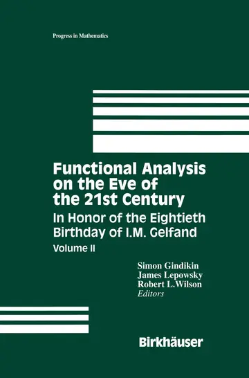 Cover of Functional Analysis on the Eve of the 21st Century