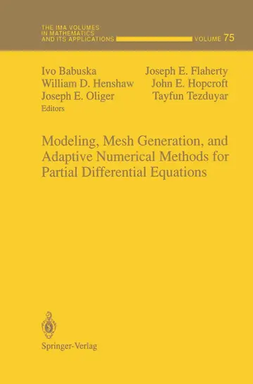 Cover of Modeling, Mesh Generation, and Adaptive Numerical Methods for Partial Differential Equations