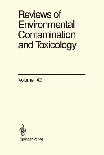 Cover of Reviews of Environmental Contamination and Toxicology