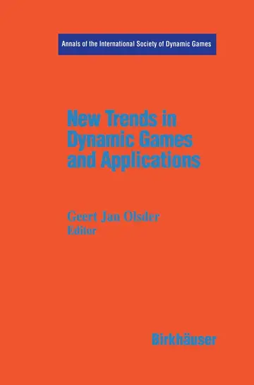 Cover of New Trends in Dynamic Games and Applications
