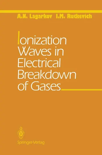 Cover of Ionization Waves in Electrical Breakdown of Gases