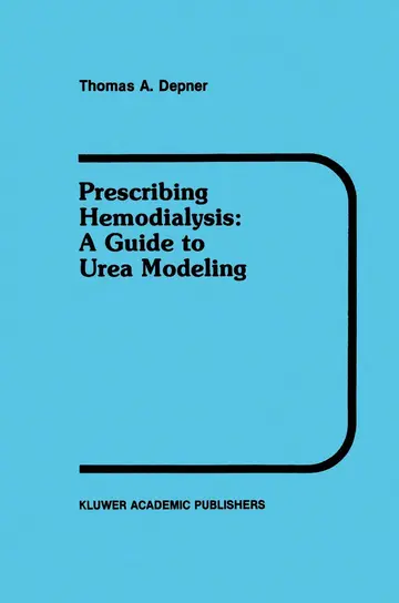 Cover of Prescribing Hemodialysis
