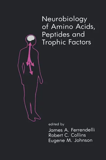 Cover of Neurobiology of Amino Acids, Peptides and Trophic Factors