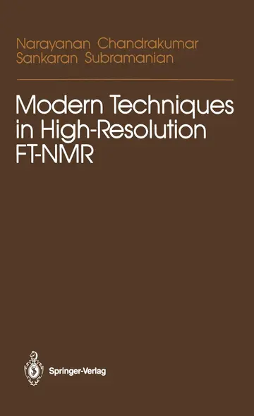 Cover of Modern Techniques in High-Resolution FT-NMR