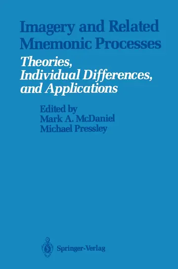 Cover of Imagery and Related Mnemonic Processes