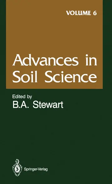 Cover of Advances in Soil Science