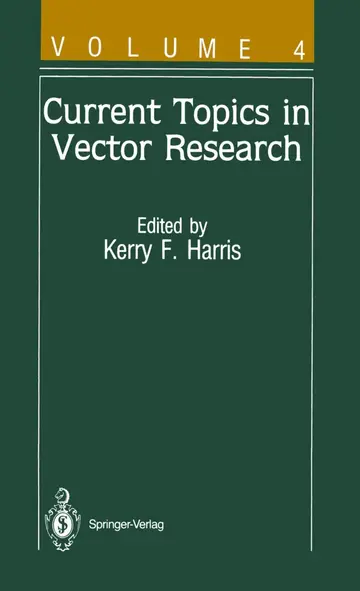 Cover of Current Topics in Vector Research
