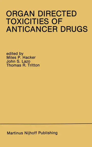 Cover of Organ Directed Toxicities of Anticancer Drugs