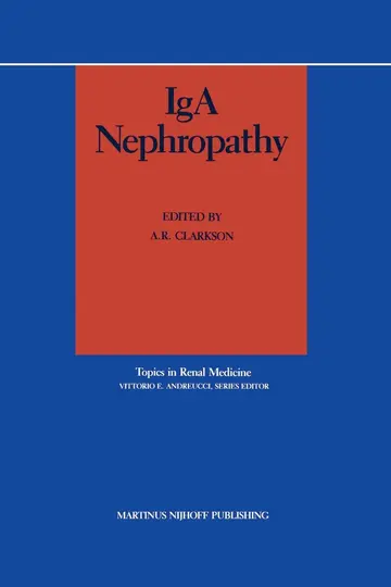 Cover of IgA Nephropathy