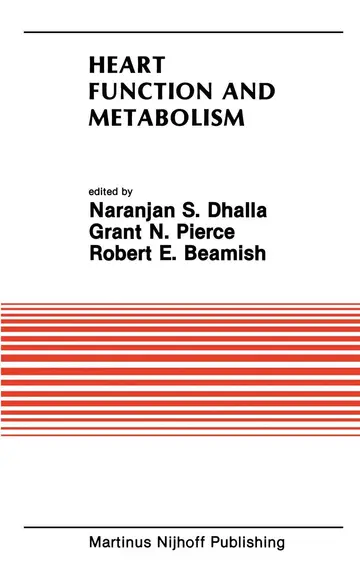 Cover of Heart Function and Metabolism