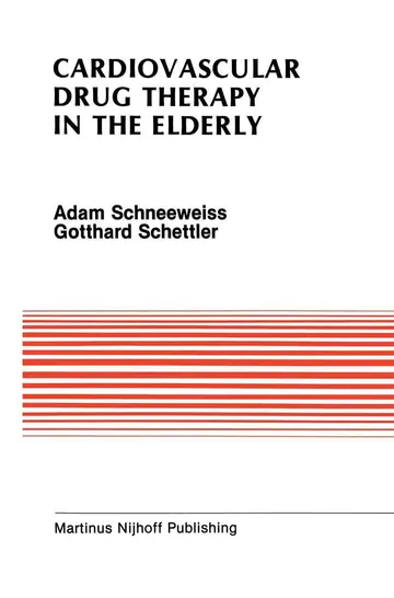 Cover of Cardiovascular Drug Therapy in the Elderly
