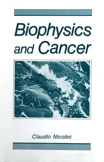 Cover of Biophysics and Cancer