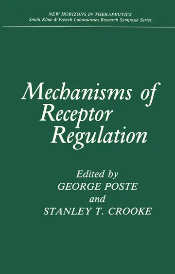 Cover of Mechanisms of Receptor Regulation