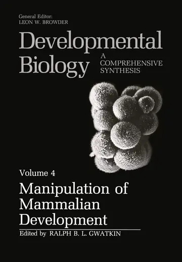 Cover of Manipulation of Mammalian Development