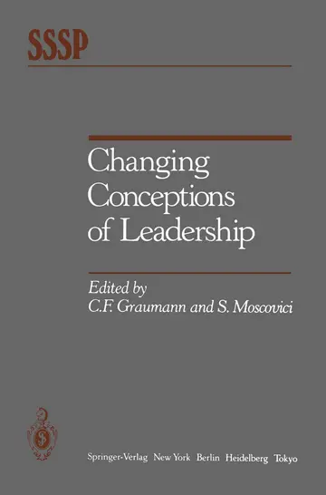 Cover of Changing Conceptions of Leadership