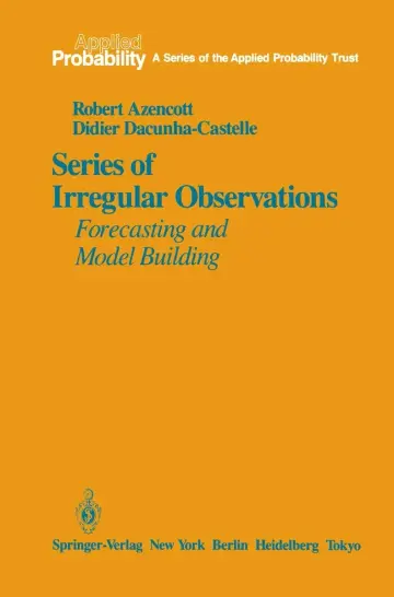 Cover of Series of Irregular Observations