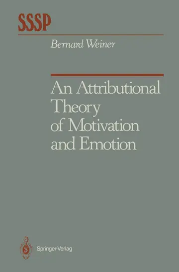 Cover of An Attributional Theory of Motivation and Emotion