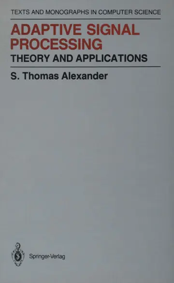 Cover of Adaptive Signal Processing