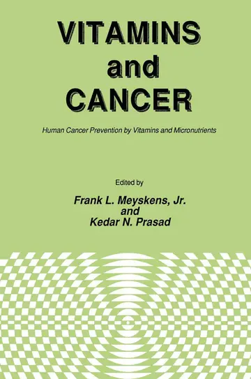 Cover of Vitamins and Cancer