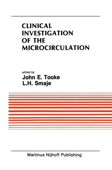 Cover of Clinical Investigation of the Microcirculation