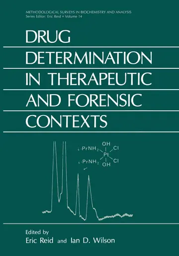 Cover of Drug Determination in Therapeutic and Forensic Contexts