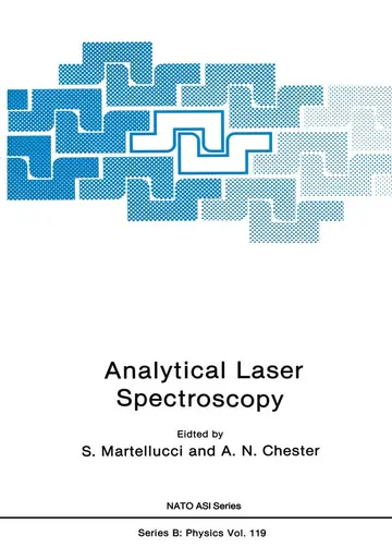 Cover of Analytical Laser Spectroscopy