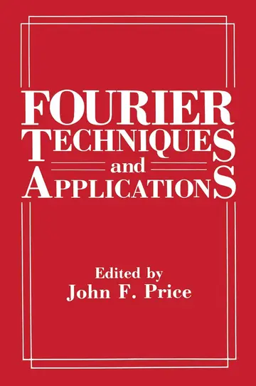Cover of Fourier Techniques and Applications