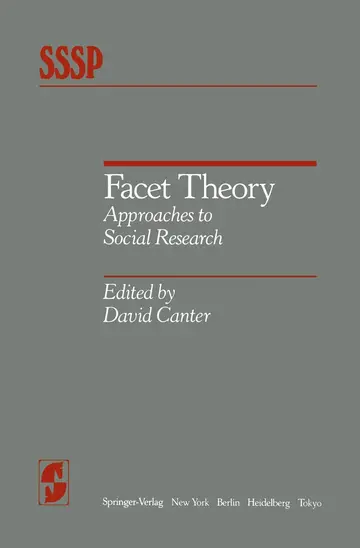 Cover of Facet Theory