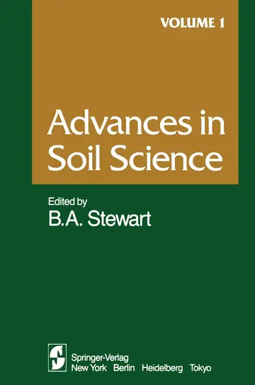 Cover of Advances in Soil Science