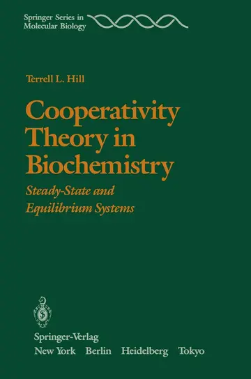 Cover of Cooperativity Theory in Biochemistry