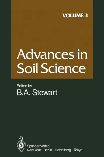 Cover of Advances in Soil Science