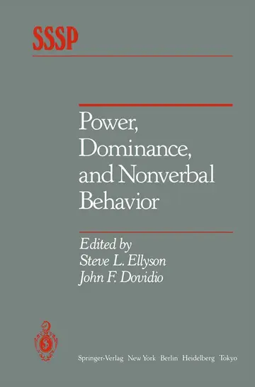 Cover of Power, Dominance, and Nonverbal Behavior