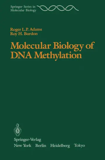 Cover of Molecular Biology of DNA Methylation