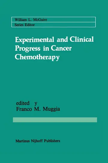 Cover of Experimental and Clinical Progress in Cancer Chemotherapy
