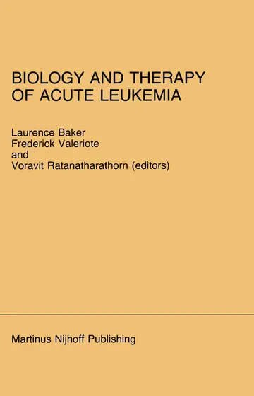 Cover of Biology and Therapy of Acute Leukemia