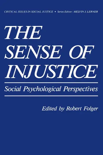 Cover of The Sense of Injustice