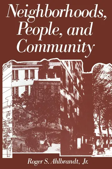 Cover of Neighborhoods, People, and Community