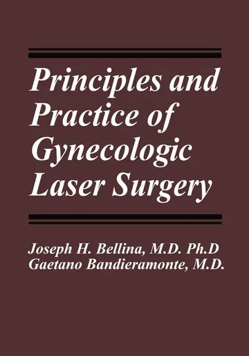 Cover of Principles and Practice of Gynecologic Laser Surgery