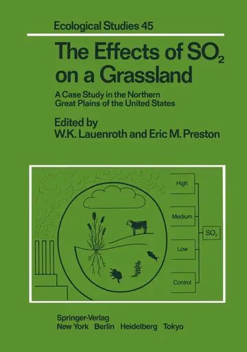 Cover of The Effects of SO2 on a Grassland