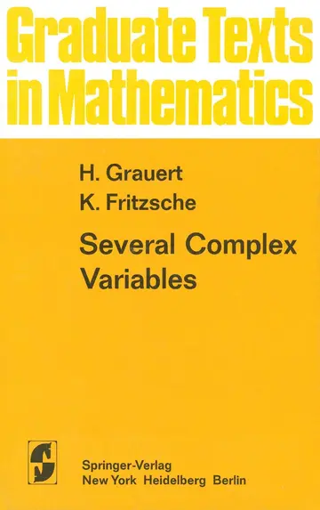 Cover of Several Complex Variables