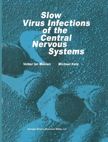 Cover of Slow Virus Infections of the Central Nervous System