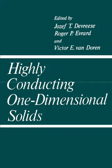 Cover of Highly Conducting One-Dimensional Solids
