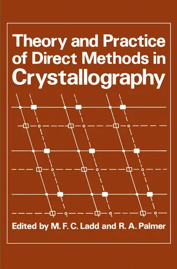 Cover of Theory and Practice of Direct Methods in Crystallography