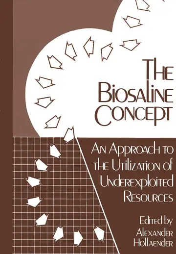 Cover of The Biosaline Concept