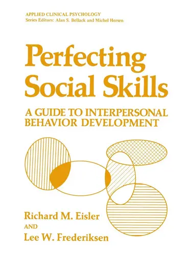 Cover of Perfecting Social Skills