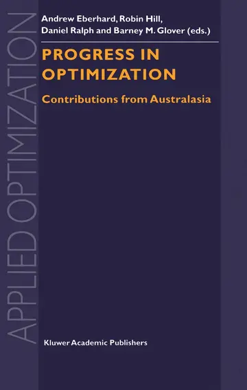 Cover of Progress in Optimization