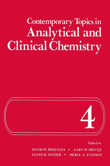 Cover of Contemporary Topics in Analytical and Clinical Chemistry