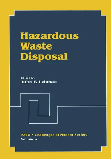 Cover of Hazardous Waste Disposal