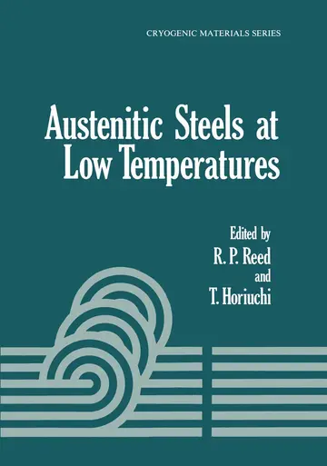 Cover of Austenitic Steels at Low Temperatures