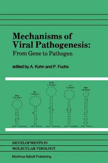 Cover of Mechanisms of Viral Pathogenesis